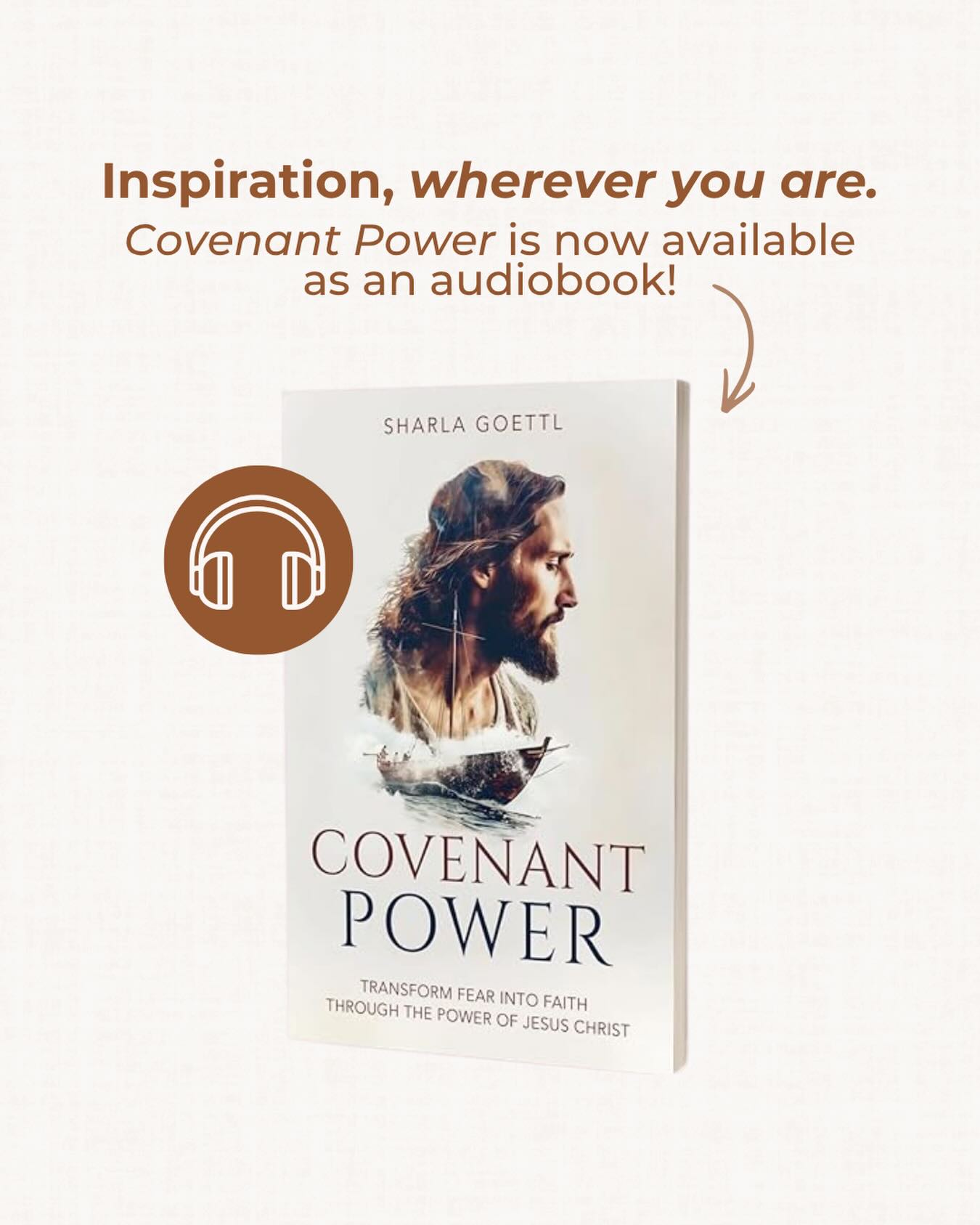 Great news! Covenant Power is now available as an audiobook! 🎧

Take your study with you anytime, anywhere. Listen now on all major podcast platforms. 

#audiobooks #ldsauthor #christianauthor #ldsbooks
